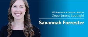 Faculty Spotlight – Savannah Forrester